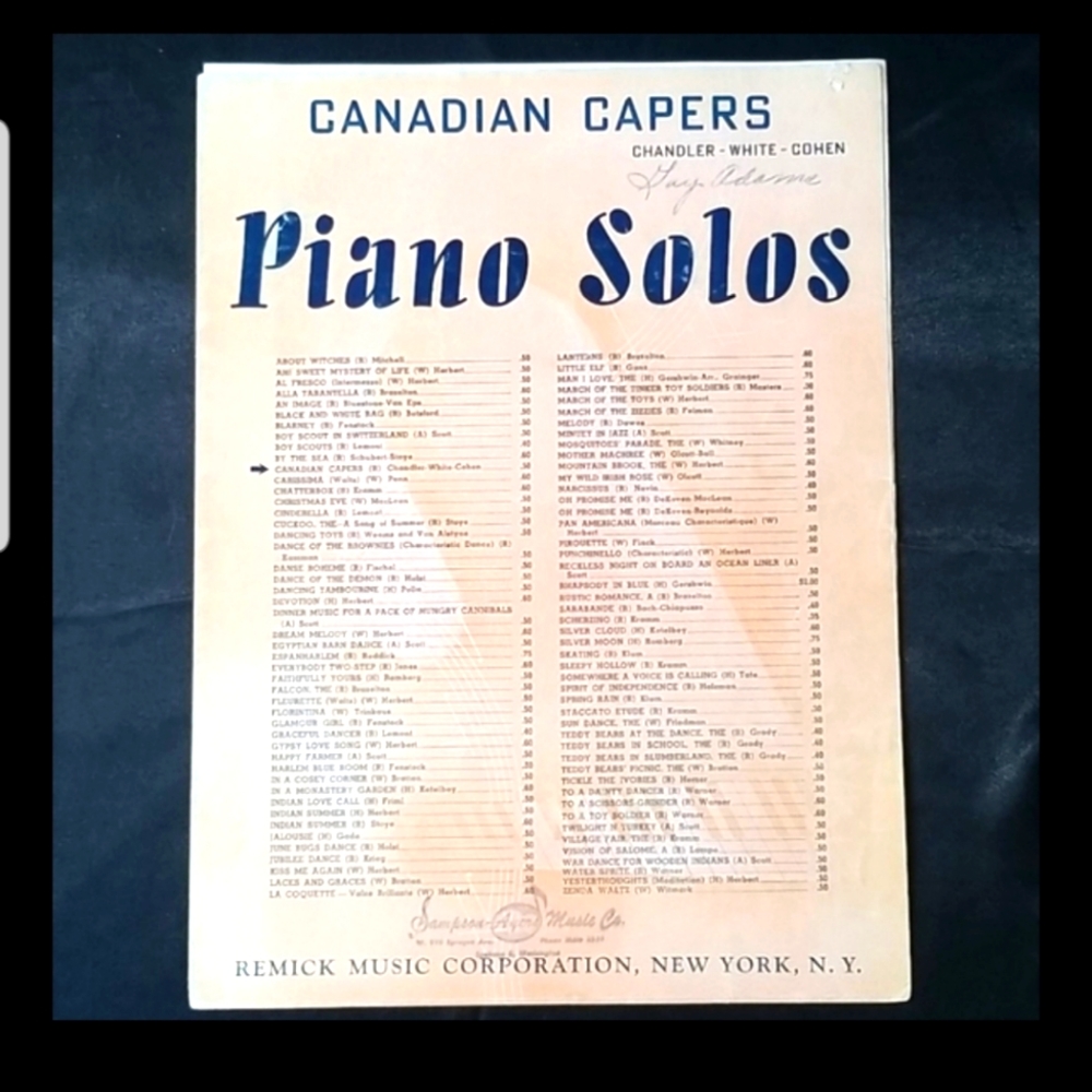 🎶ANTIQUE VINTAGE SHEET MUSIC🎵